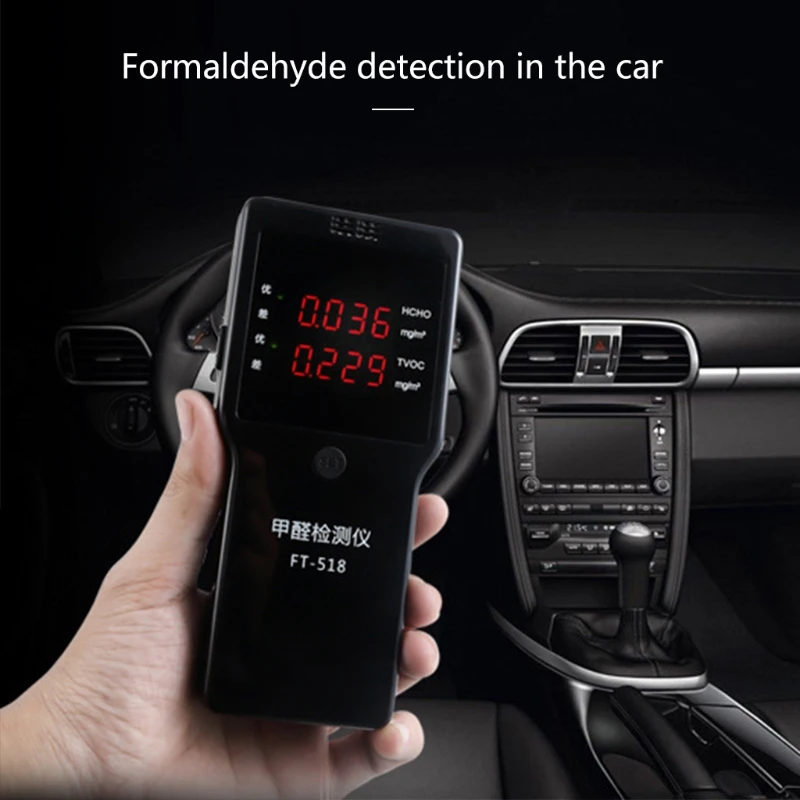 

Indoor Multi-Function Air Detector Gas Quality Monitor Home Portable Formaldehyde Detector Air Quality Detector Harmful LXAC