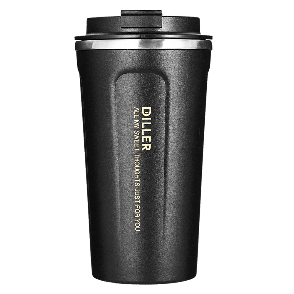 

New Style Double Stainless steel 304 Coffee Mug Car Thermos Mug Leak_Proof Travel Thermo Cup Thermosmug For Gifts