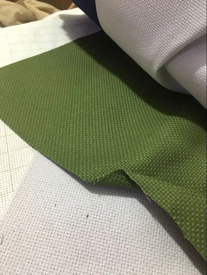 

MM Excellent Quality 14CT Aida Cross Stitch Canvas Fabric Cloth Green 2 Color old-fashioned felling