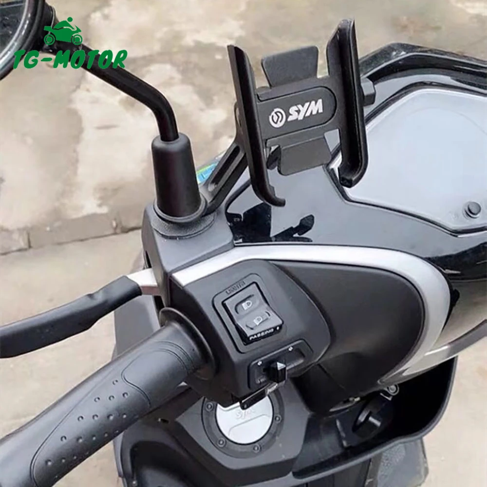 TG-Motor Moto Mobile Phone Holder GPS Navigation Stand Bracket For SYM JOYMAX 125 250 Z300 / SYM jet 14 125 Cruisym300 GTS300I