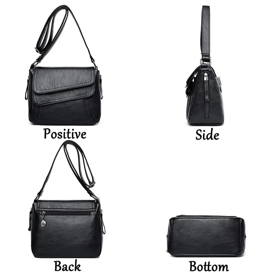 woman bag bolsas feminina Women Leather Messenger Bag Designer Shoulder Bag High Quality Crossbody Bags sac main femme handbag