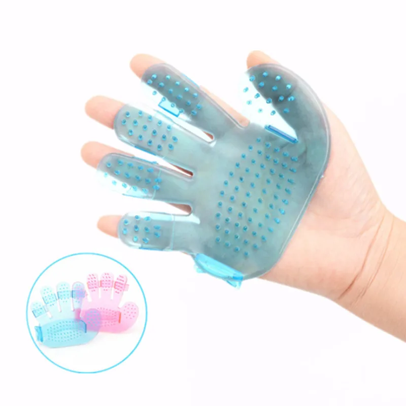 

Hot Silicone Pet Soft Dog Brush Glove Pet Grooming Glove For Combing Wool Gentle Dog Bath Cat Combs Cleaning Supplies