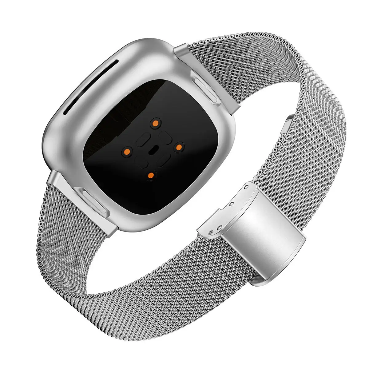 Миланская Петля из нержавеющей стали для Fitbit Versa 3/sense ремешок на запястье