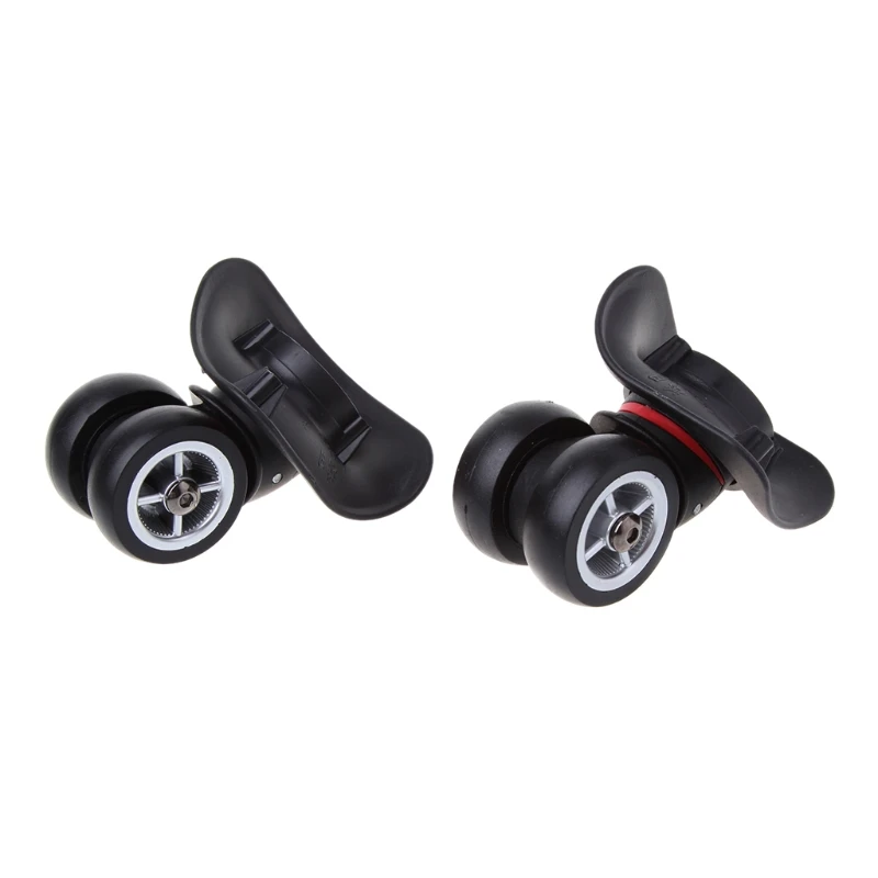 

2x Suitcase Luggage Accessories Universal 360 degree Swivel Wheels Trolley Wheel K3NC