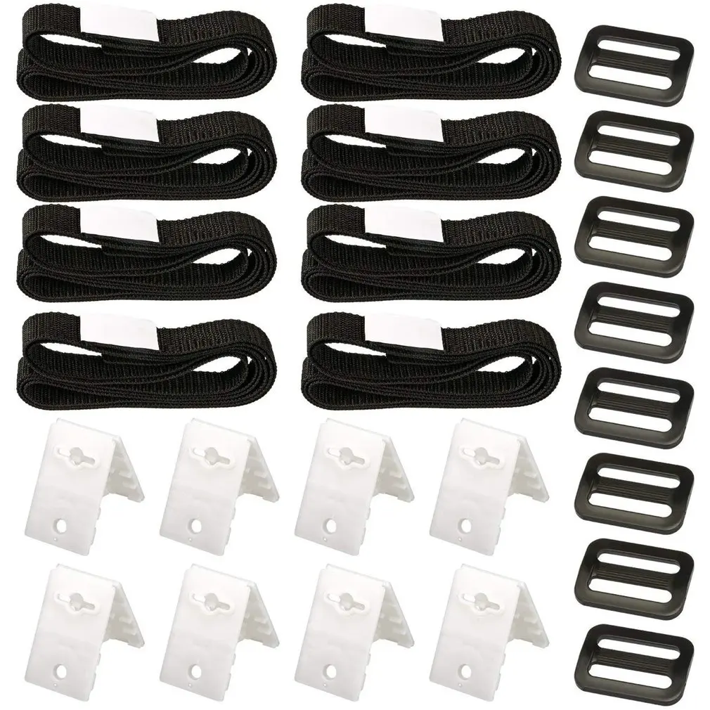 

Ground Swimming Pool Solar Blanket Cover Reel Universal Swimming Pool Strap Kit Tightening Strap Accessory Kit