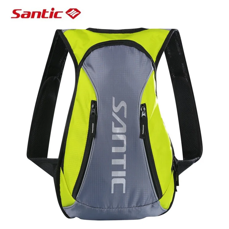 Santic15L велосипедная сумка, светоотражающий велосипедный рюкзак для путешествий, водонепроницаемый дышащий велосипедный рюкзак, ультралегкий, для спорта на открытом воздухе, нейлоновая сумка