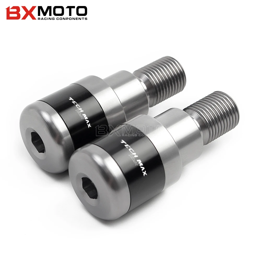 Алюминиевые накладки на руль мотоцикла с логотипом TECH max TMAX новинка 2020 крышка для