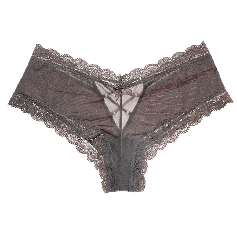 SP & CITY модные атласные сексуальные кружевные трусики с бандажным дизайном сзади