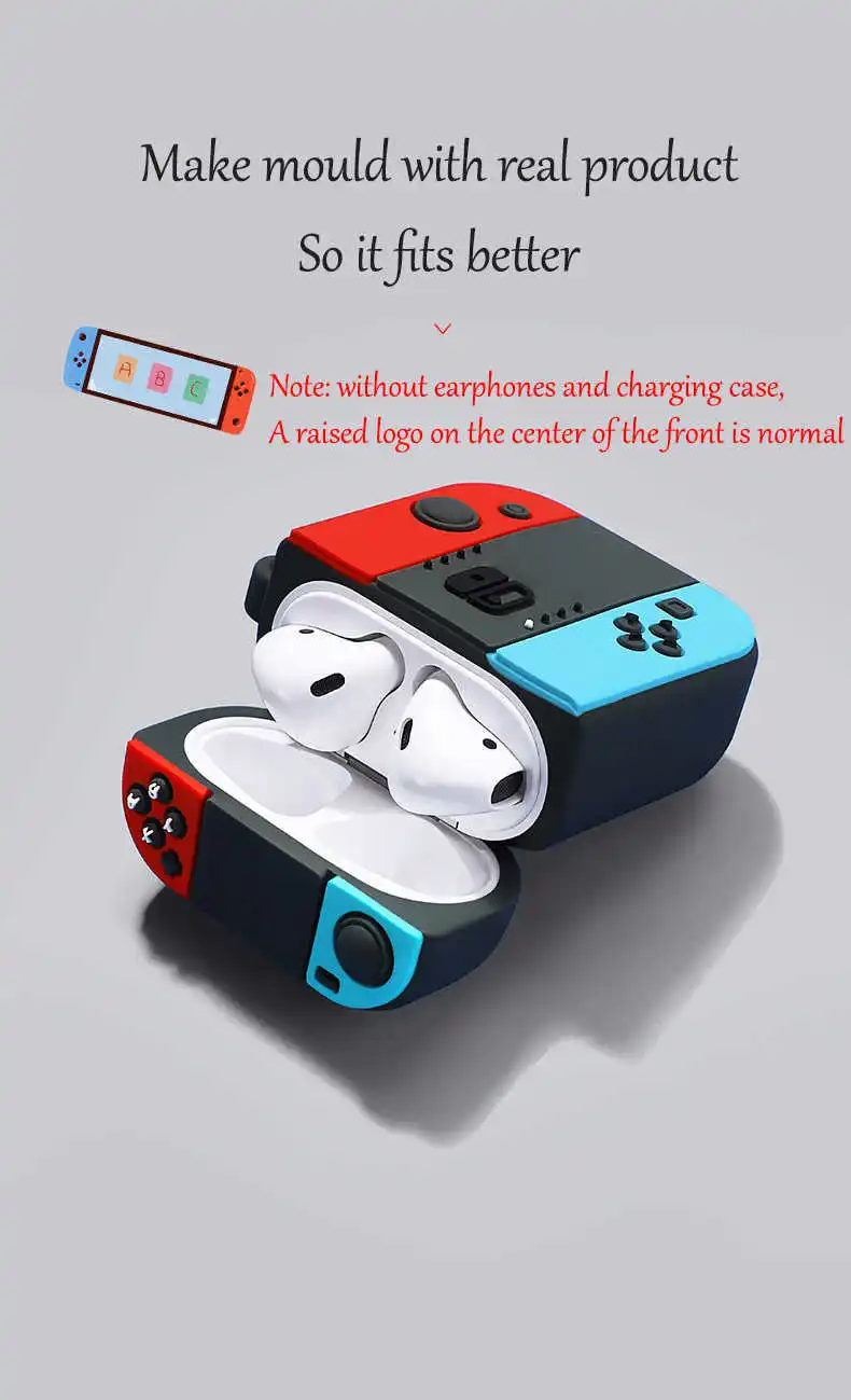 

For Apple Airpods 1/2 Protective Bluetooth Wireless Earphone Cover Soft Silicone Cases For Apple Air Pods Charging Box Bags