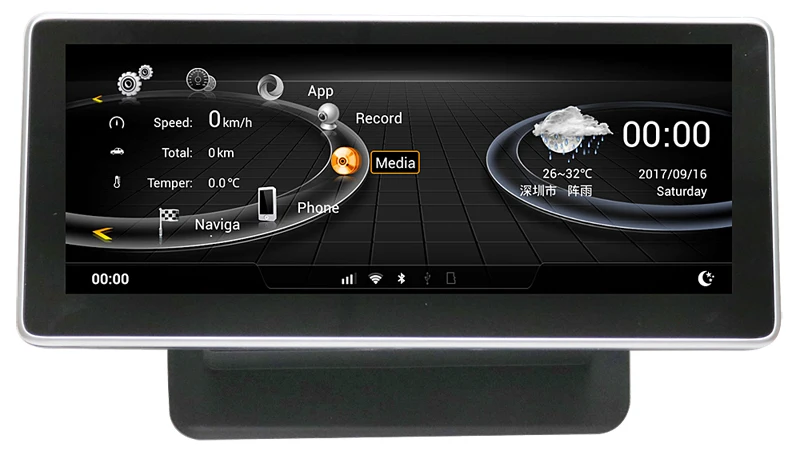 10 25 &quot4G + 64G Android жесткий экран для Audi Q7 2010 2015 с wifi gps навигация радио стерео