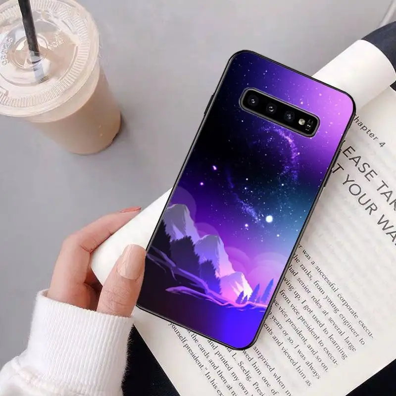 Beautiful view at night Phone Case luxury brand case for samsung galaxy S8 S9 S10e S20 PLUS J6 J600 cases cover