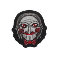 horror punk patchwork iron on patches para clothing diy embroidered badges applique sticker craft supply e0725