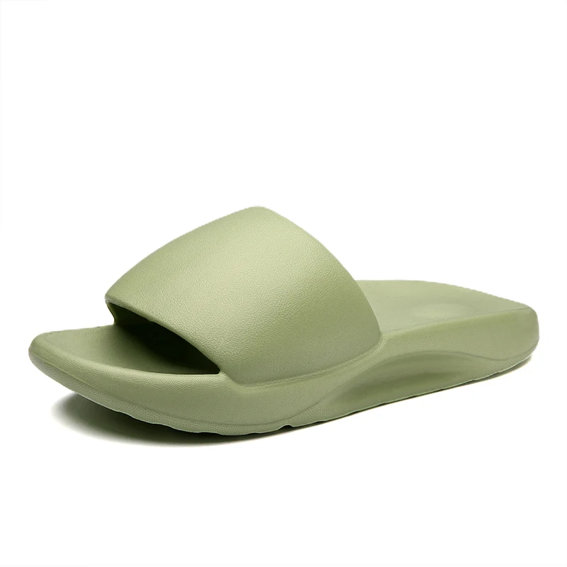 

2021 Men Sandals Summer Flip Flops Slippers Men Outdoor Beach Casual Shoes Solid Plarform Sandals Water Shoes Sandalia Masculina