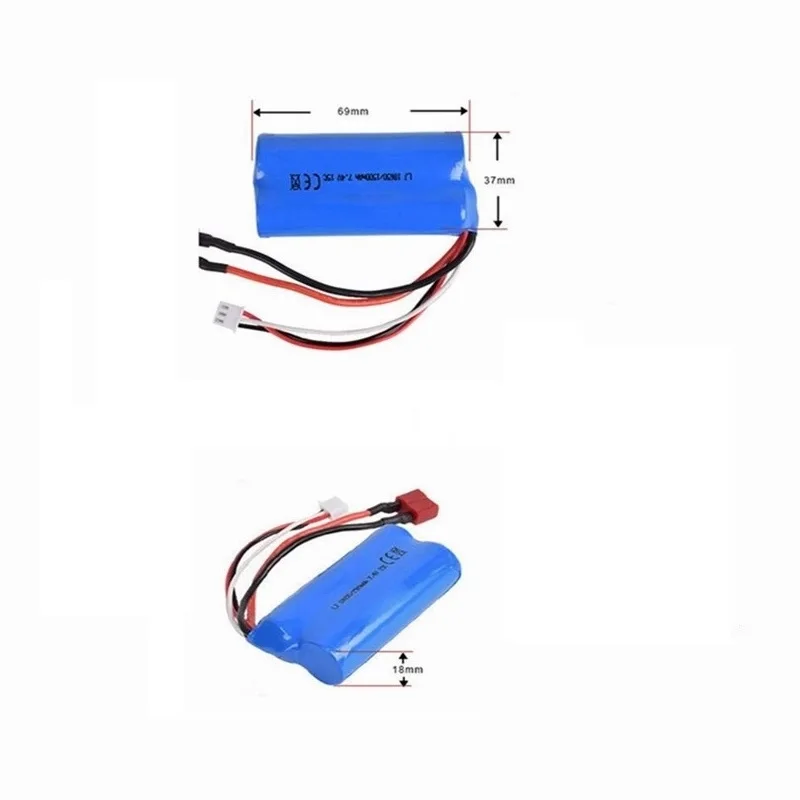 16890 4WD пульт дистанционного управления автомобиля 7 4 V 1500mAh батарея/три в одном