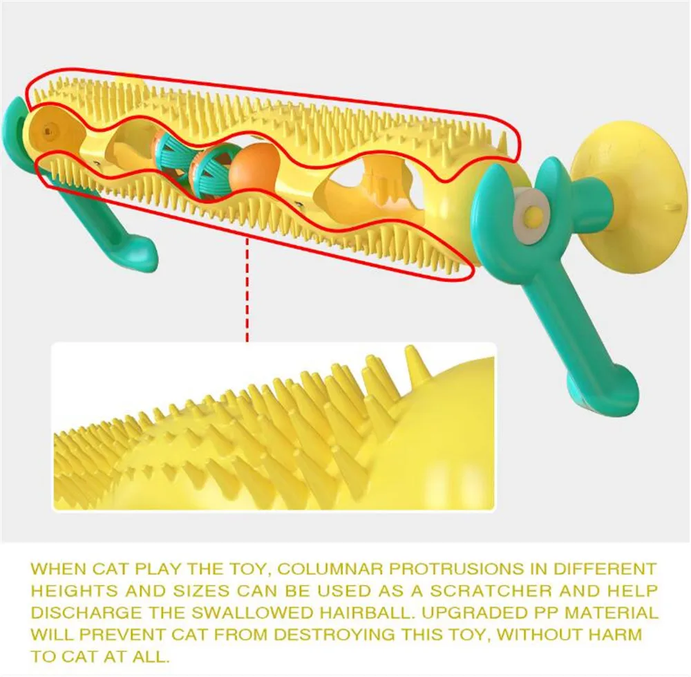 Игрушки для кошек N23 вращающаяся чесалка зуда кошачий туннель игрушка в виде шара