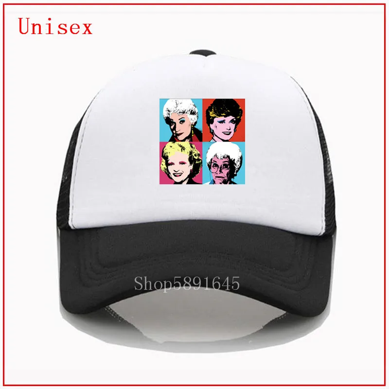 Золотая шляпа Warhol для девочек с перекрещивающимся конским хвостом бейсболка
