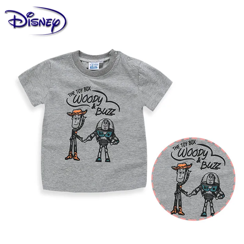 Disney/детская одежда футболка для маленьких мальчиков с героями мультфильмов