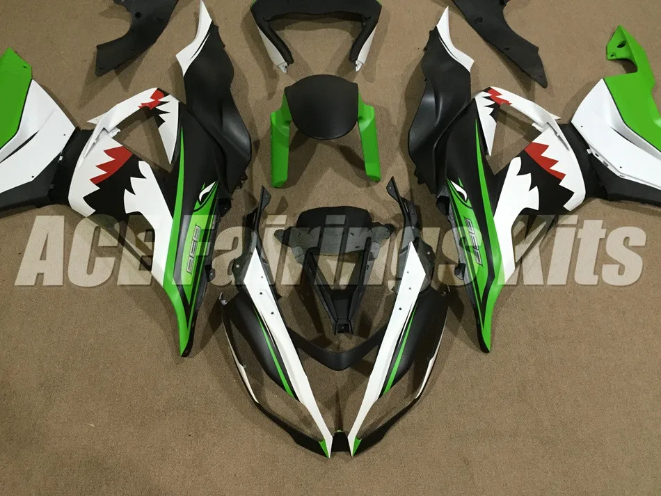 Набор для противоблокировочной тормозной системы подходит для Kawasaki ZX6R 2013 Мотоцикл Обтекатели ZX-6R ниндзя 636 599 кузов Акула матовый