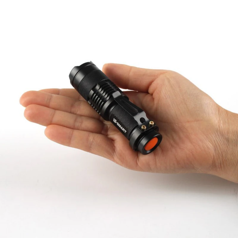 

New Aluminum Alloy Waterproof Mini Zoom Flashlight EDC Equipped With Ultra Clear Tactical Light With Telescopic Focus