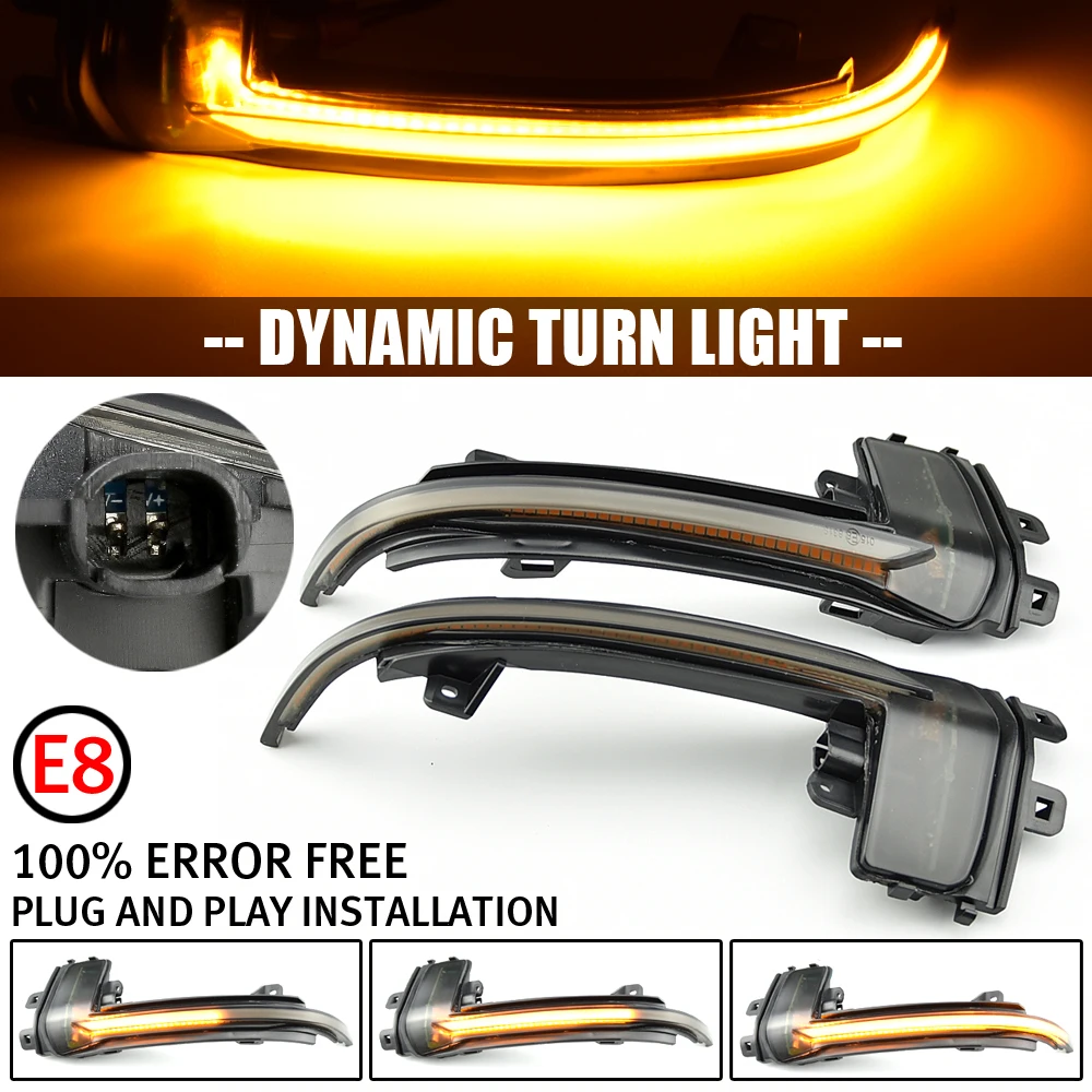 

Dynamic Blinker Mirror Light for Audi A3 8P A4 A5 B8 Q3 A6 C6 4F S6 LED Turn Signal Side Indicator SQ3 A8 D3 8K