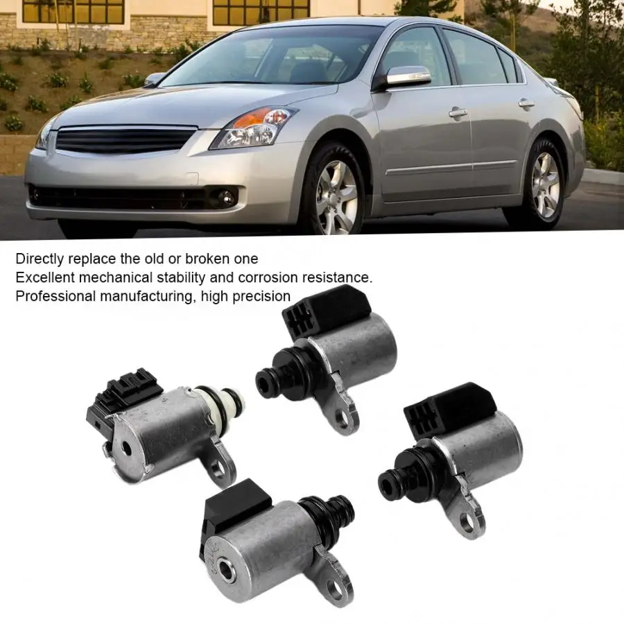 4 шт. Детский комплект JF011E RE0F10A для Nissan Altima 2009 L4 2.5L вакуумный электромагнитный