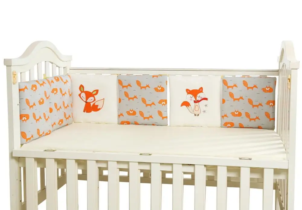 6 шт./компл. защита для детской кроватки бамперы бампер безопасный Детский