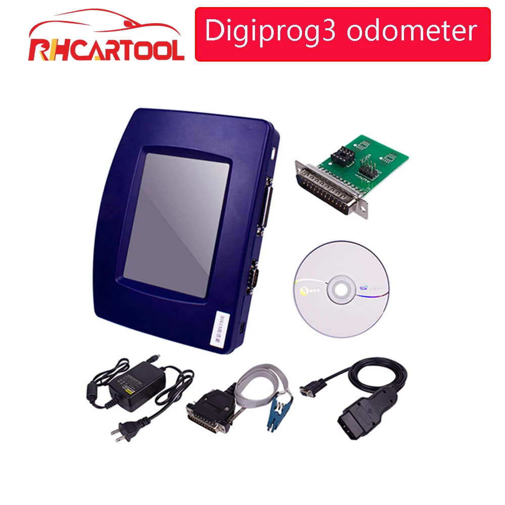 Автомобильный диагностический инструмент Digiprog III V4.94 Digiprog 3 с OBD2 ST01 ST04 кабель одометр коррекция инструмента Digiprog3 Основной блок