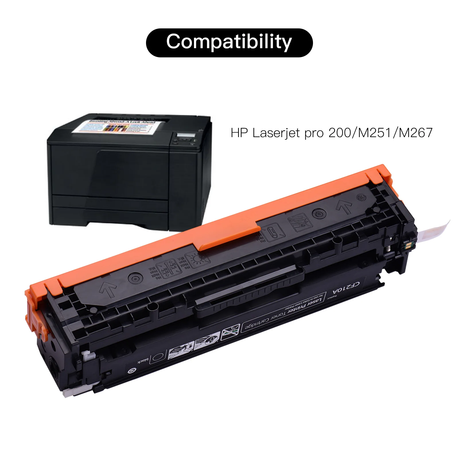 Совместимый картридж с тонером Aibecy совместимый HP Laserjet pro 200/M251/M267|Ленты для