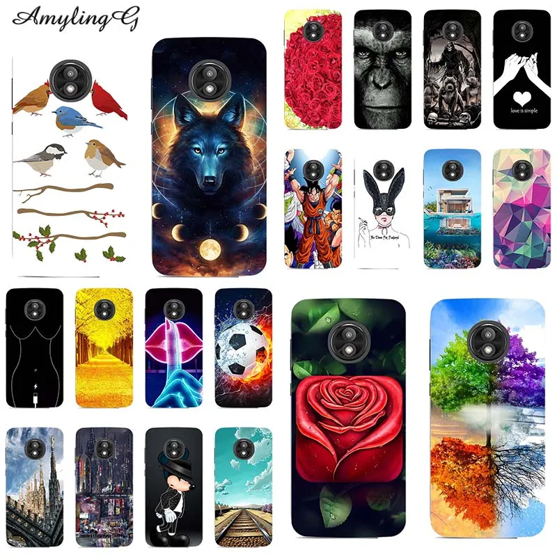Для Motorola Moto E5 Play 5 2 &quotпечать для E краска MotoE5 E5Play Мягкий силикон|Бамперы| |