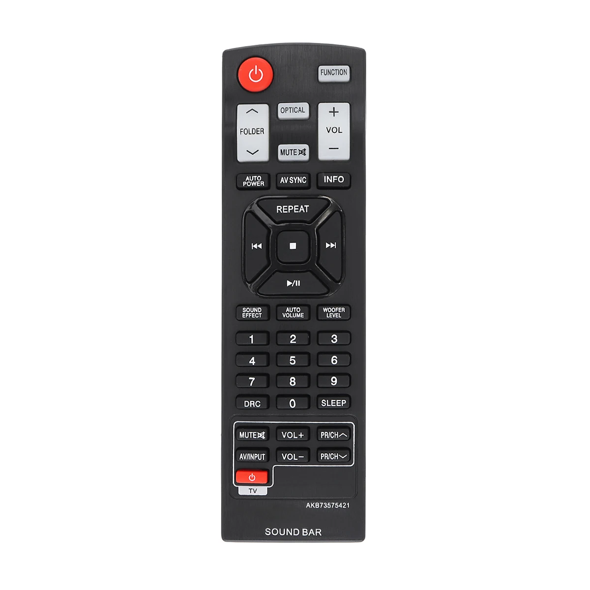 

IR 433MHz Replacement TV Long Remote Control Distance AKB73575421 Suitable for NB2420A/NB3520A /NB3532A/NB3540/NB4530B