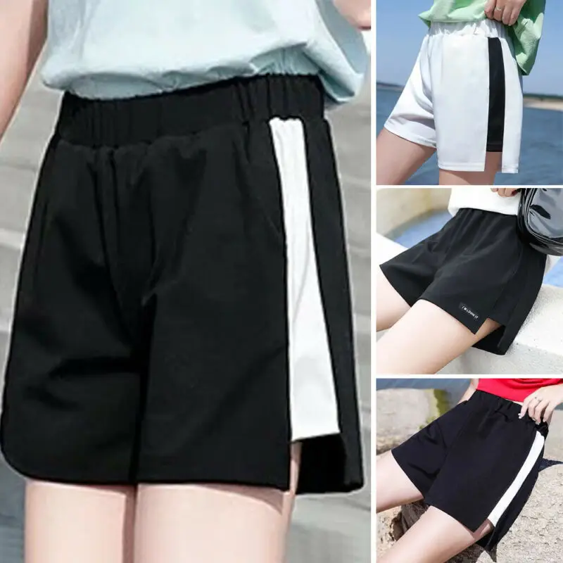 

Womens Yoga Shorts Summer Beach Casual Loose Short Hot Pants Trousers Bottoms