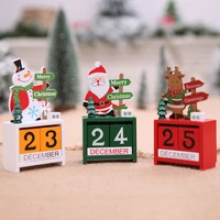 advent calender christmas snowman countdown calendar christmas home decoration reciprocal kalendar wood christmas gift tags