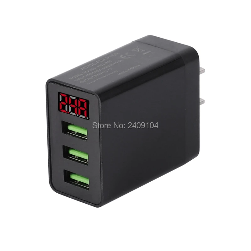 Сетевое зарядное устройство с 3 USB портами 5 В 200 А|Зарядные устройства для