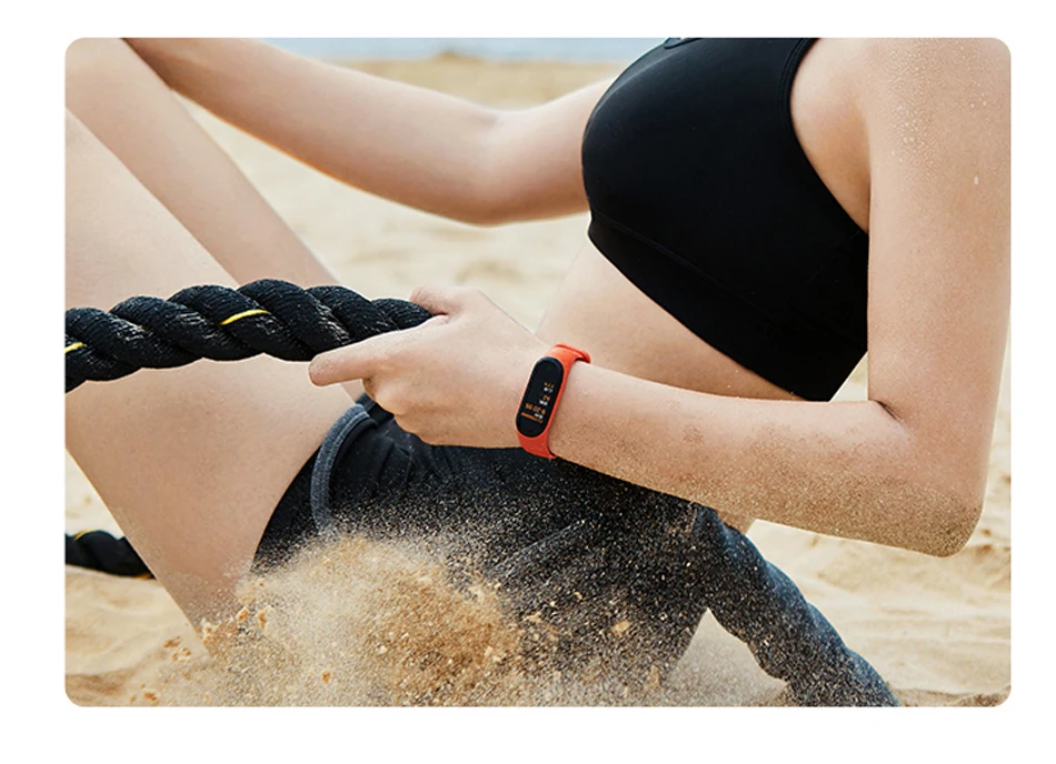 Глобальная версия опционально Xiaomi mi Band 4 умный Браслет Пульс фитнес 135 мАч большой цветной экран Bluetooth 5,0 mi band