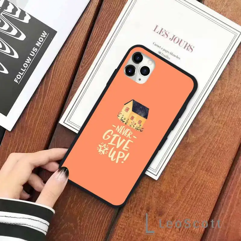 

Funny cartoon landscape girl phone case for iPhone 11 12 pro XS MAX 8 7 6 6S Plus X 5S SE 2020 XR Soft silicone