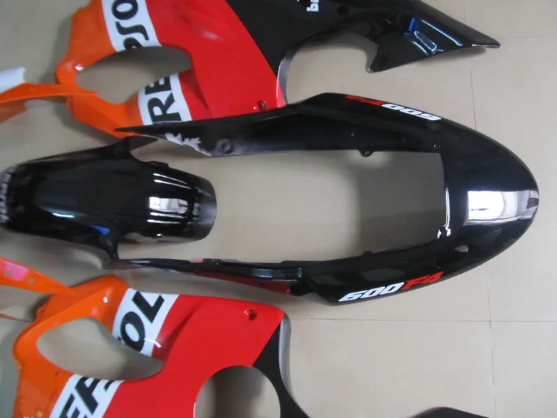 Hot Sale!! Injection mold Fairing kit for HONDA CBR600F4 99 00 CBR600 F4 1999 2000 ABS Red white Black Fairings set+gifts HO17 | Автомобили