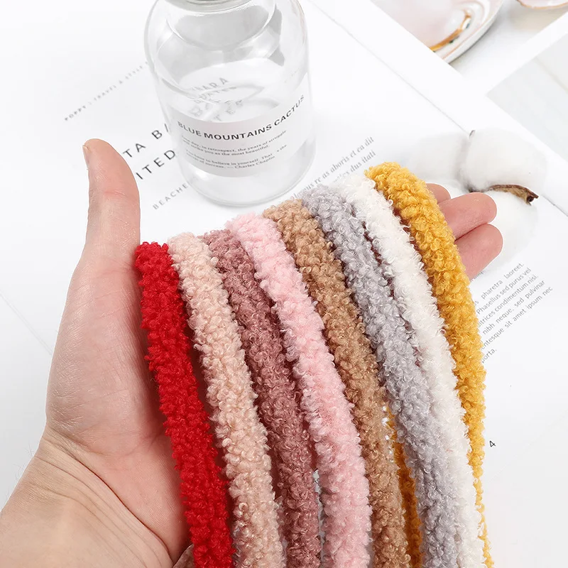 1 м 10 мм Модные полые плюшевые шнурки соединители очаровательные для