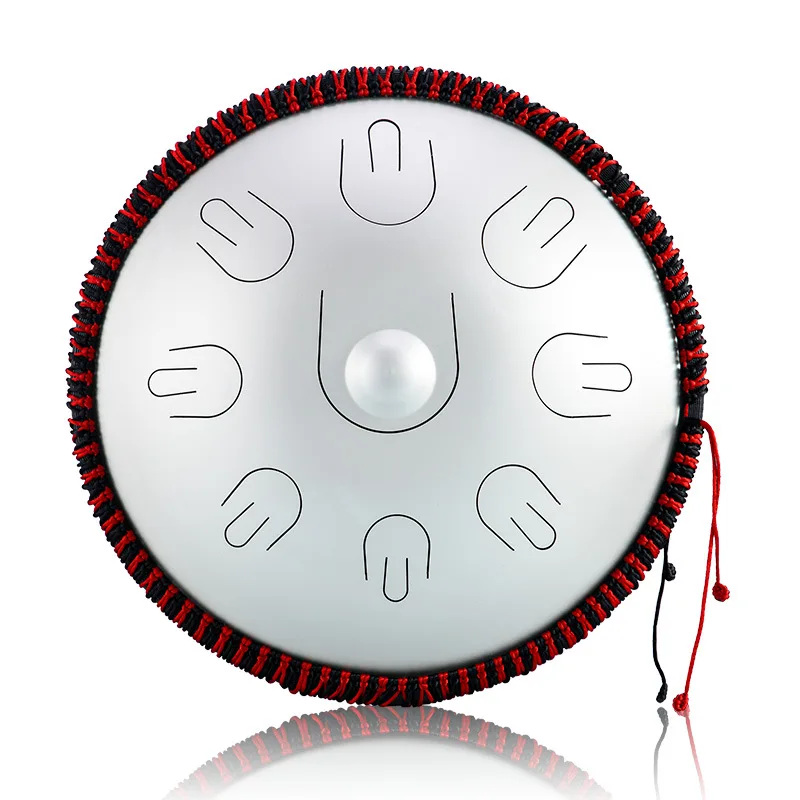 

Hluru A Steel Tongue handpan Drum professional 9 notes D Minor tones Tambourine Ethereal Drummer Musical Instrument percussion