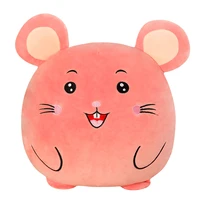 cute animal plush dude cartoon mouse warm hand cover pillow
