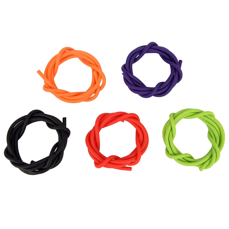 

Эластичная трубка из натурального латекса для рогатки, 5 цветов, 1 м, 2x4 мм