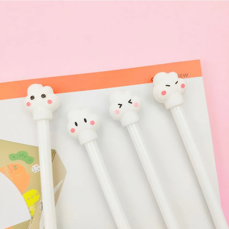Kawaii Ручка гелевая ручка для творчества в виде облака гелевая ручка супер милая Милая ручка канцелярские принадлежности Школьные принадлежности индивидуальная ручка для офиса школьные принадлежности