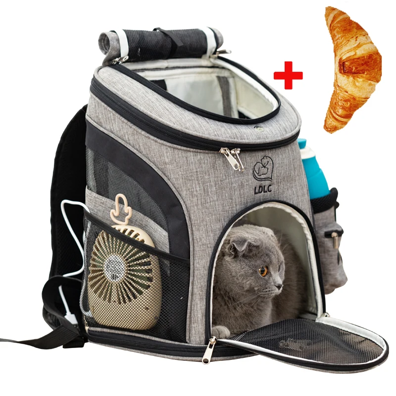 Воздухопроницаемая сумка для собак складной рюкзак переноски питомцев