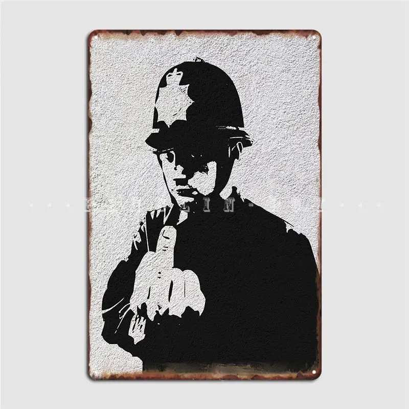 

Металлическая вывеска Banksy, домашний декор стен, клубный оловянный плакат