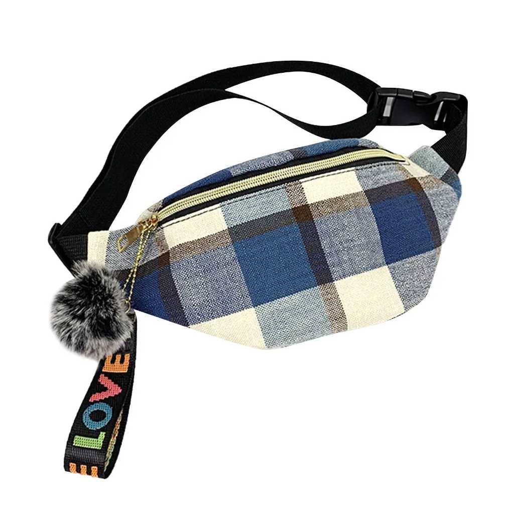 Роскошная поясная сумка однотонная винтажная кожаная модная прекрасный дизайн