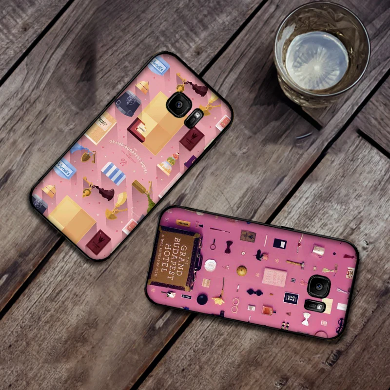 Гранд Будапешт Мягкий силиконовый чехол для телефона Samsung Galaxy S6 S8 край S7 S9 плюс S10