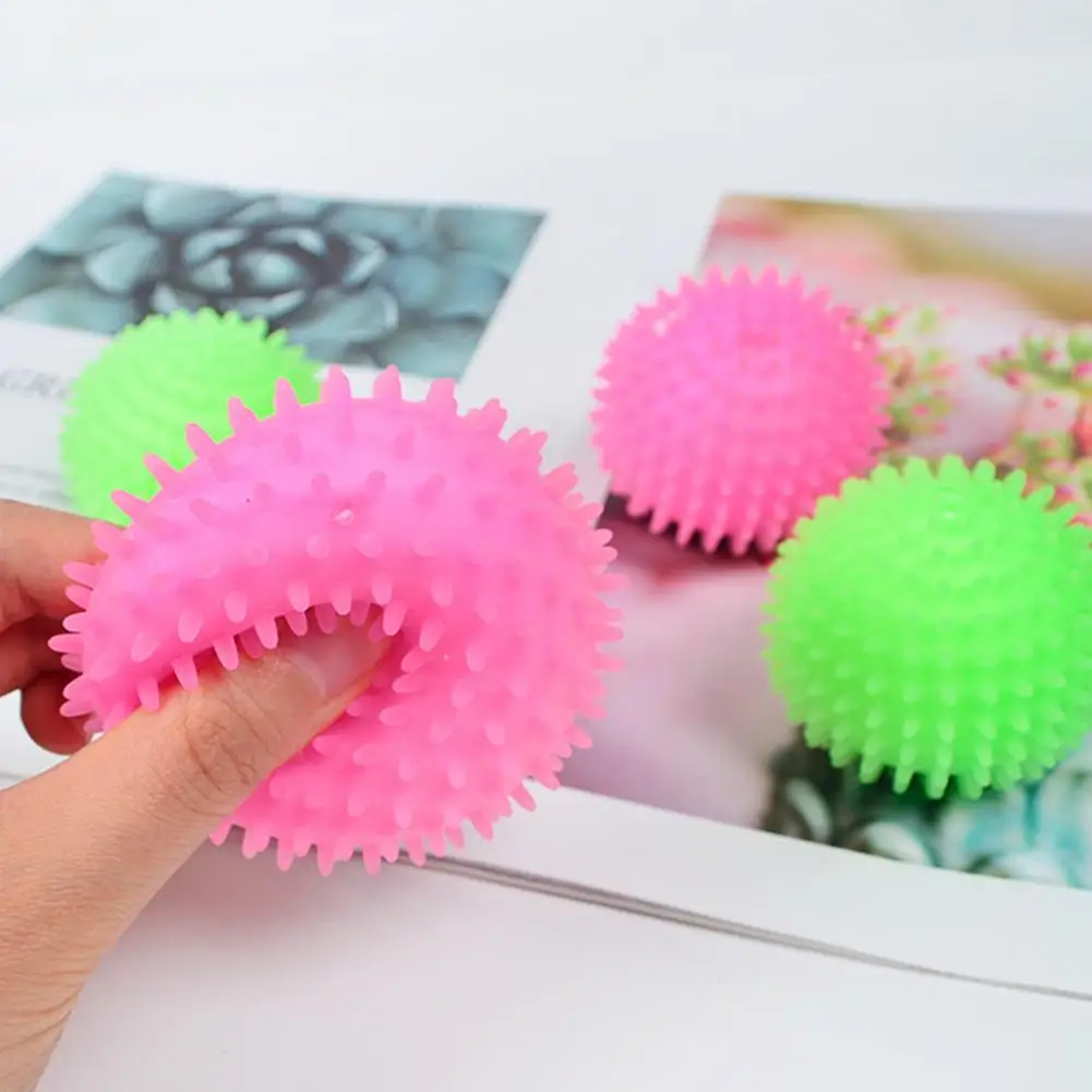 Детская Непоседа сенсорные шарики светятся в темноте Squeeze успокаивающее игрушки