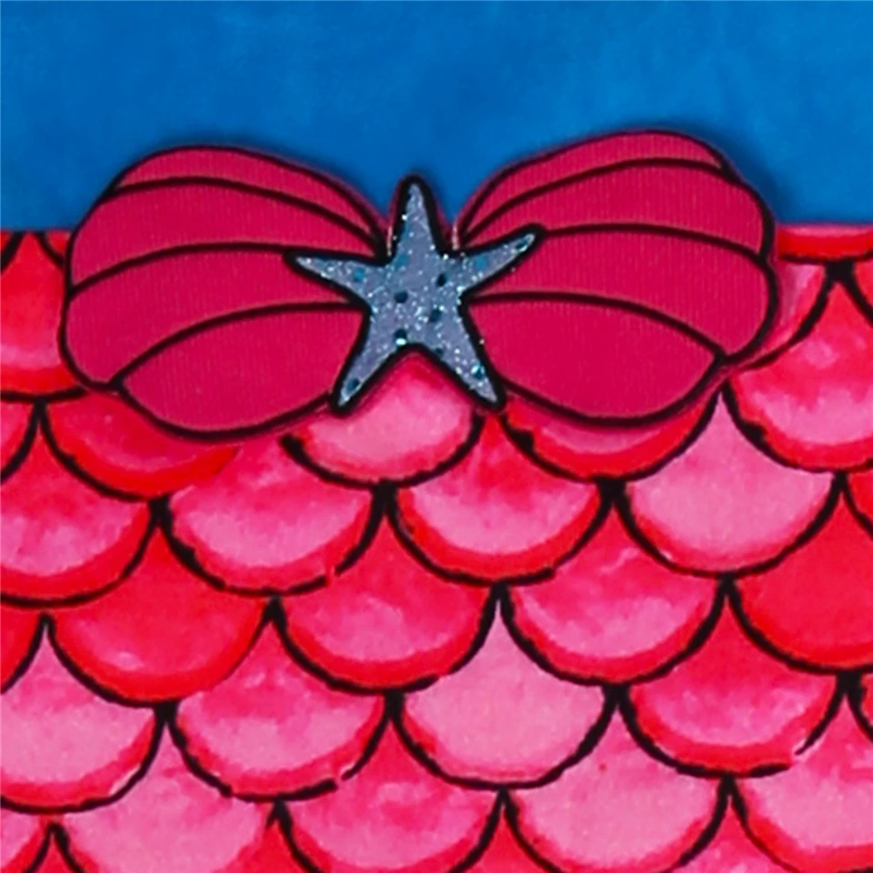 Мягкое фланелевое одеяло Русалка для детей подарок на день рождения девочек