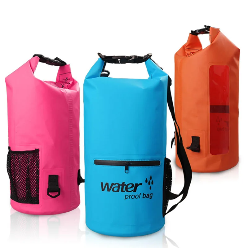 10L 20L PVC Ultralight Waterproof Bag Dry Trekking Outdoor Sport Camping Hiking Diving Swimming Waterbag Storage Handbag Bags | Спорт и