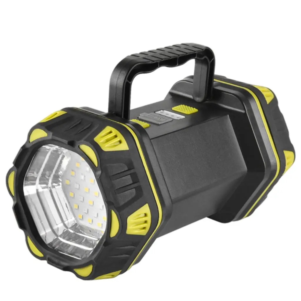 

Super Bright Spotlight, Rechargeable Spot Lights Handheld Flashlight Light and USB Output