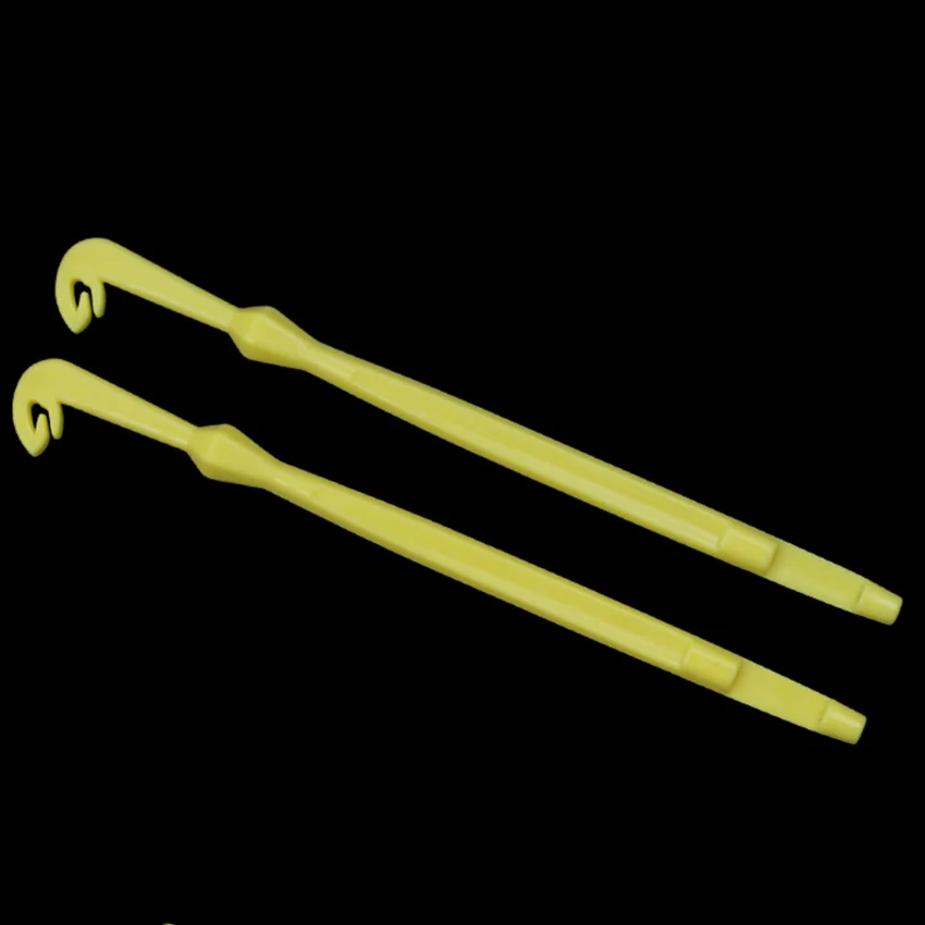 2 шт. легкий крюк и петля Tyer & Disgorger инструмент галстук быстро Маникюрный